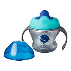 Puodelis berniukui Tommee Tippee Weaning Sippee, 447151, 4m+, 150 ml kaina ir informacija | Buteliukai kūdikiams ir jų priedai | pigu.lt