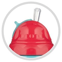 Canpol Babies sportinis puodelis su silikoniniu šiaudeliu Flamingo 260ml, 74/050 kaina ir informacija | Buteliukai kūdikiams ir jų priedai | pigu.lt