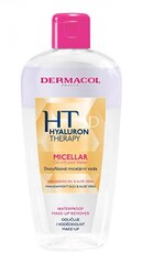 Двухфазная мицеллярная вода Dermacol Hyaluron Therapy 3D 200 мл цена и информация | Средства для очищения лица | pigu.lt