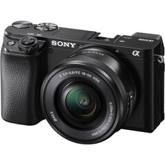 Sony A6100 16-50 мм OSS (ILCE-6100L) цена и информация | Sony Фотооборудование | pigu.lt