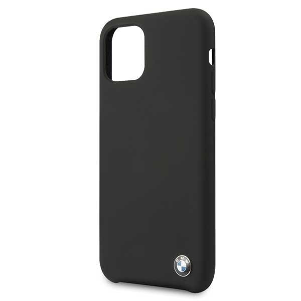 Telefono dėklas BMW BMHCN58SILBK iPhone 11 Pro czarny/black Silicone kaina ir informacija | Telefono dėklai | pigu.lt