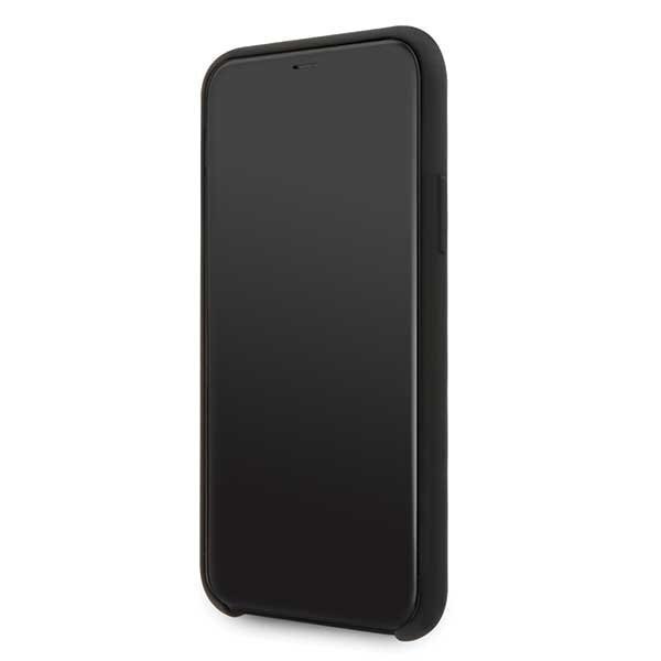 Telefono dėklas BMW BMHCN58SILBK iPhone 11 Pro czarny/black Silicone kaina ir informacija | Telefono dėklai | pigu.lt