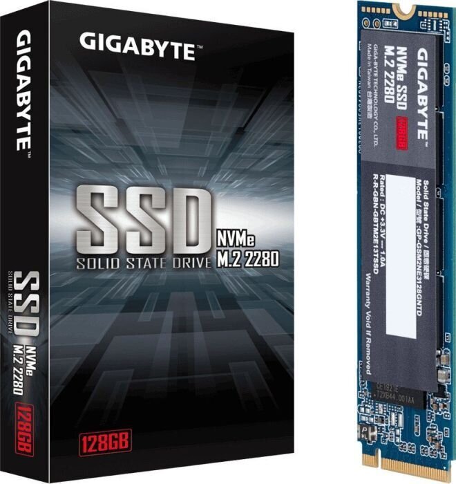 Gigabyte GP-GSM2NE3128GNTD kaina ir informacija | Vidiniai kietieji diskai (HDD, SSD, Hybrid) | pigu.lt