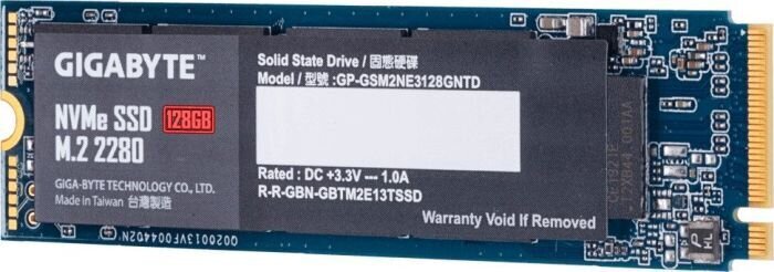 Gigabyte GP-GSM2NE3128GNTD kaina ir informacija | Vidiniai kietieji diskai (HDD, SSD, Hybrid) | pigu.lt