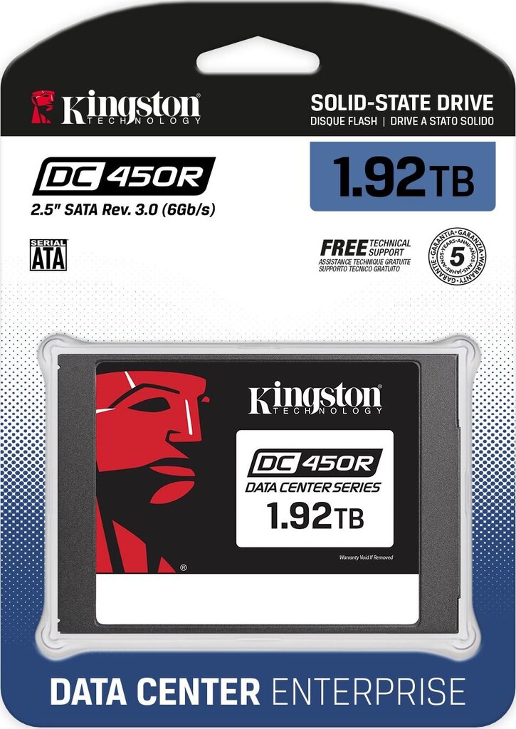 Kingston SEDC450R/1920G kaina ir informacija | Vidiniai kietieji diskai (HDD, SSD, Hybrid) | pigu.lt