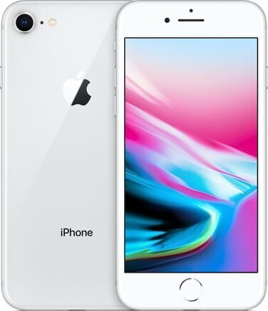 Apple iPhone 8, 128GB, Silver kaina ir informacija | Mobilieji telefonai | pigu.lt