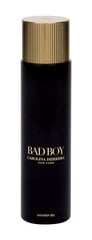 Гель для душа Carolina Herrera Bad Boy для мужчин, 200 мл цена и информация | Женская парфюмированная косметика | pigu.lt