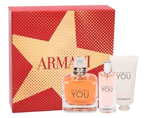 Rinkinys moterims Giorgio Armani Armani In Love With You kaina ir informacija | Kvepalai moterims | pigu.lt