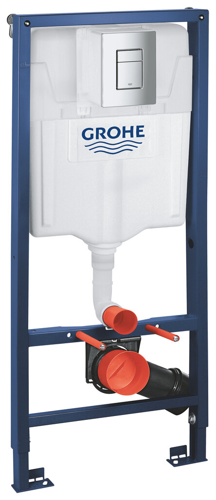 Grohe Rapid SL 3-in-1 pakabinamas potinkinio WC rėmo komplektas 38772001 kaina ir informacija | Klozetai | pigu.lt