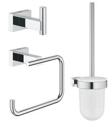 Grohe Essentials Cube vonios kambario aksesuarų rinkinys 40757001 kaina ir informacija | Vonios kambario aksesuarai | pigu.lt