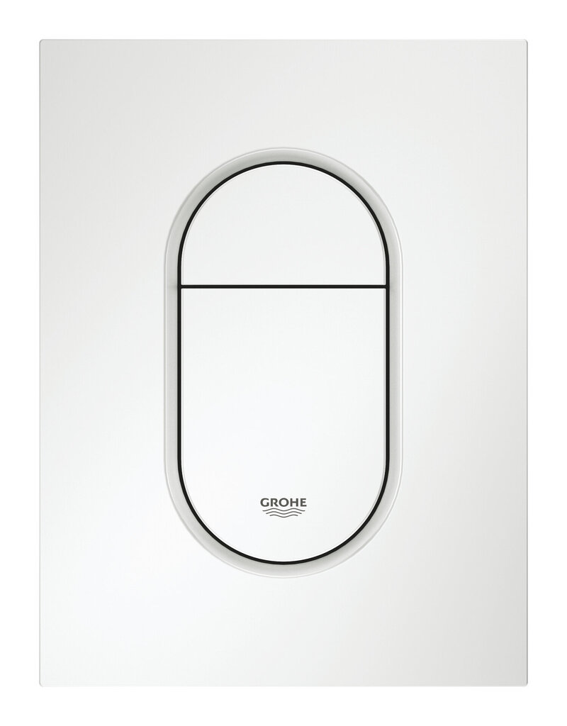 Grohe Arena Cosmopolitan S baltos spalvos WC nuleidimo mygtukas 37624SH0 kaina ir informacija | Priedai unitazams, bidė | pigu.lt