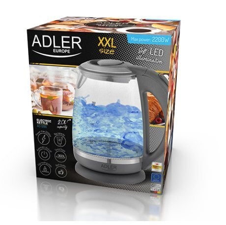 Adler AD1286 kaina ir informacija | Virduliai | pigu.lt