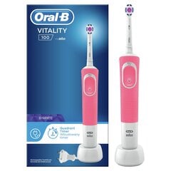 Oral-B Vitality 100 Pink 3D White kaina ir informacija | Oral-B Buitinė technika ir elektronika | pigu.lt