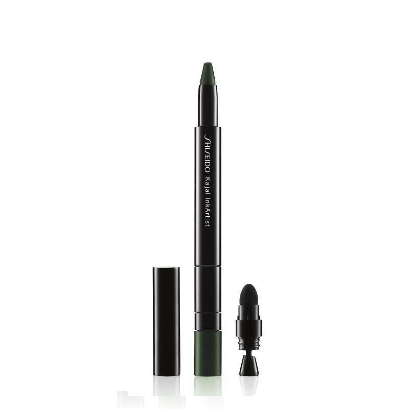 Universalus akių pieštukas Shiseido Kajal Ink Artist 0,8 g, 06 Birodo Green цена и информация | Akių šešėliai, pieštukai, blakstienų tušai, serumai | pigu.lt