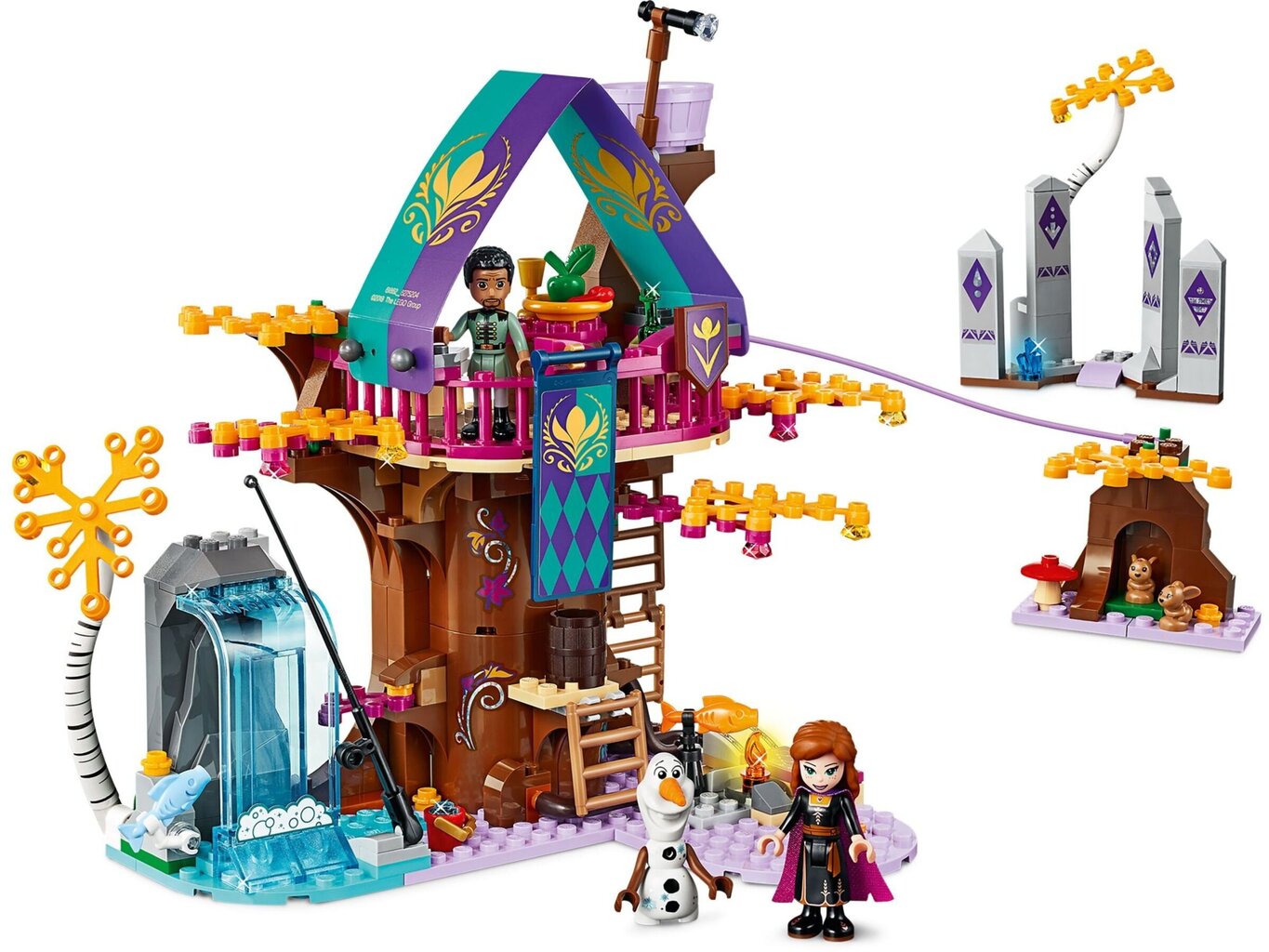41164 LEGO® | Disney Frozen Stebuklingas namelis medyje kaina ir informacija | Konstruktoriai ir kaladėlės | pigu.lt