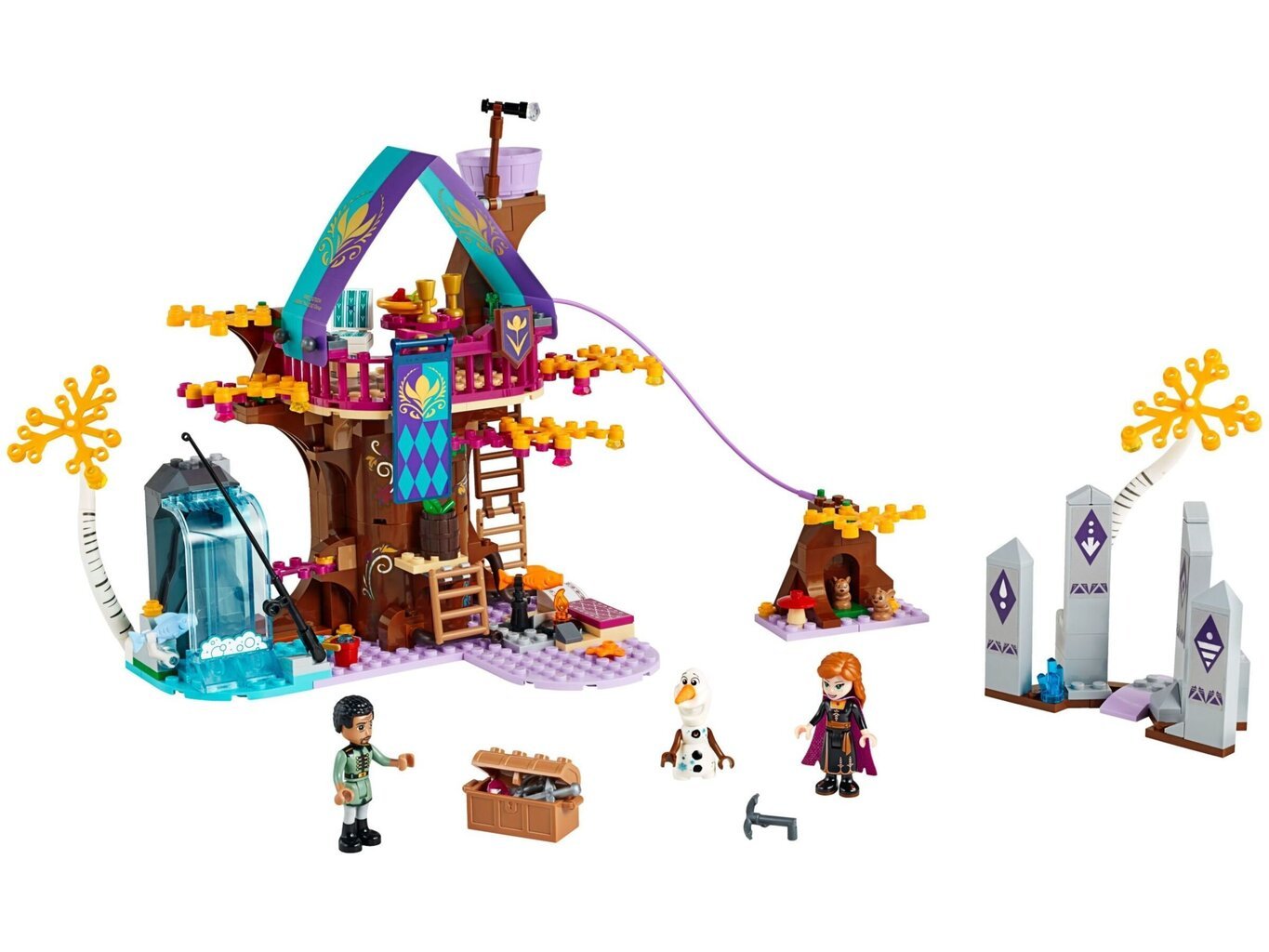 41164 LEGO® | Disney Frozen Stebuklingas namelis medyje kaina ir informacija | Konstruktoriai ir kaladėlės | pigu.lt