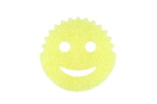 Губка Scrub Daddy Original, желтая цена и информация | Инвентарь для уборки и принадлежности | pigu.lt