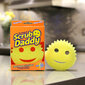 Kempinėlė Scrub Daddy Original, geltona kaina ir informacija | Valymo reikmenys ir priedai | pigu.lt