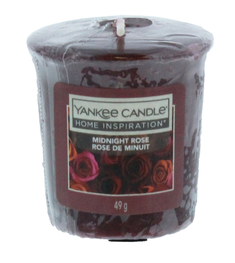 Yankee Candle aromatinė žvakė Midnight Rose, 49 g kaina ir informacija | Žvakės, Žvakidės | pigu.lt