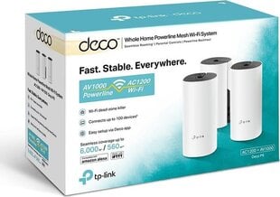 TP-LINK Wireless Router 3-pack 1167 Mbps Mesh IEEE 802.11a IEEE 802.11 b/g цена и информация | Точки беспроводного доступа (Access Point) | pigu.lt