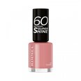 Nagų lakas Rimmel London 60 Seconds Super Shine 8 ml, 711 Xposed