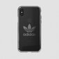 Adidas Nugarėlė telefonui Apple iPhone X / XS, Skaidri/Sidabrinė цена и информация | Telefono dėklai | pigu.lt