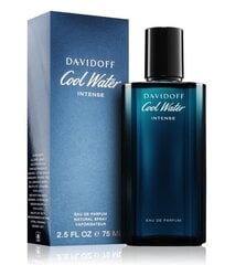 Парфюмированная вода Davidoff Cool Intense EDP для мужчин 75 мл цена и информация | Мужские духи | pigu.lt