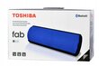 Toshiba Fab TY-WSP70, mėlyna цена и информация | Garso kolonėlės | pigu.lt