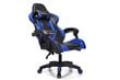 Žaidimų kėdė Happy Game 7911, mėlyna/juoda цена и информация | Biuro kėdės | pigu.lt