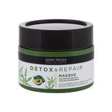 Maitinamoji plaukų kaukė John Frieda Detox & Repair 250 ml kaina ir informacija | John Frieda Plaukų priežiūrai | pigu.lt