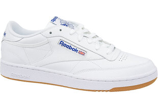 Повседневные мужские кроссовки Reebok Club C 85 AR0459, белые цена и информация | Кроссовки для мужчин | pigu.lt