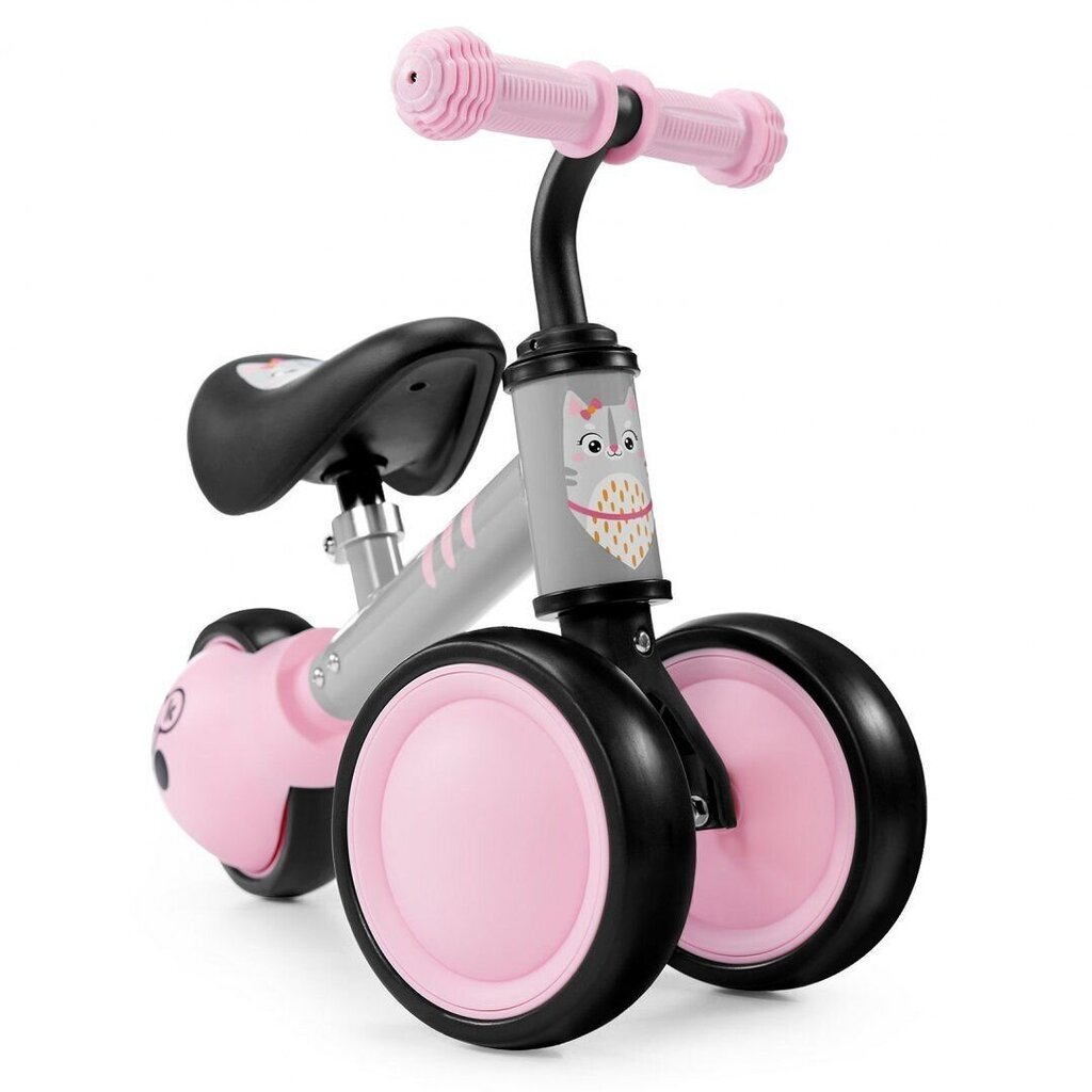 Balansinis dviratukas Kinderkraft Cutie Pink kaina ir informacija | Balansiniai dviratukai | pigu.lt