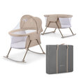 Детская кроватка - колыбель Kinderkraft Lovi, beige