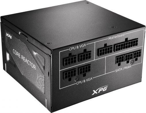 Adata XPG 750w Core Reactor-BKCEU цена и информация | Maitinimo šaltiniai (PSU) | pigu.lt