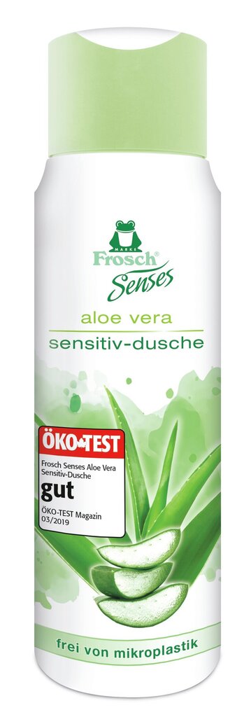 Dušo gelis su alijošiumi Frosch Senses 300ml цена и информация | Dušo želė, aliejai | pigu.lt