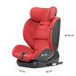 Automobilinė kėdutė Kinderkraft Myway, 0-36 kg, red kaina ir informacija | Autokėdutės | pigu.lt