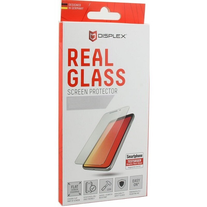 Apsauginis stiklas, skirtas Apple iPhone 11 Pro Max Real Glass By Displex, skaidrus kaina ir informacija | Apsauginės plėvelės telefonams | pigu.lt