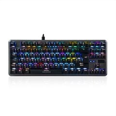 Проводная клавиатура Modecom Volcano Lanparty 2 RGB с подсветкой кнопок Gateron Blue, черная цена и информация | Клавиатуры | pigu.lt