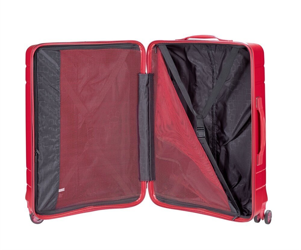 Vidutinis lagaminas Jump Moorea M, raudonas kaina ir informacija | Lagaminai, kelioniniai krepšiai | pigu.lt