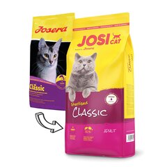 JosiCat Classic для стерилизованных кошек, 10 кг цена и информация | Josera Товары для животных | pigu.lt