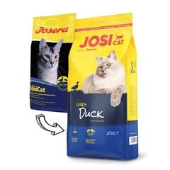 JosiCat su traškia antiena Crispy Duck, 10 kg kaina ir informacija | Sausas maistas katėms | pigu.lt