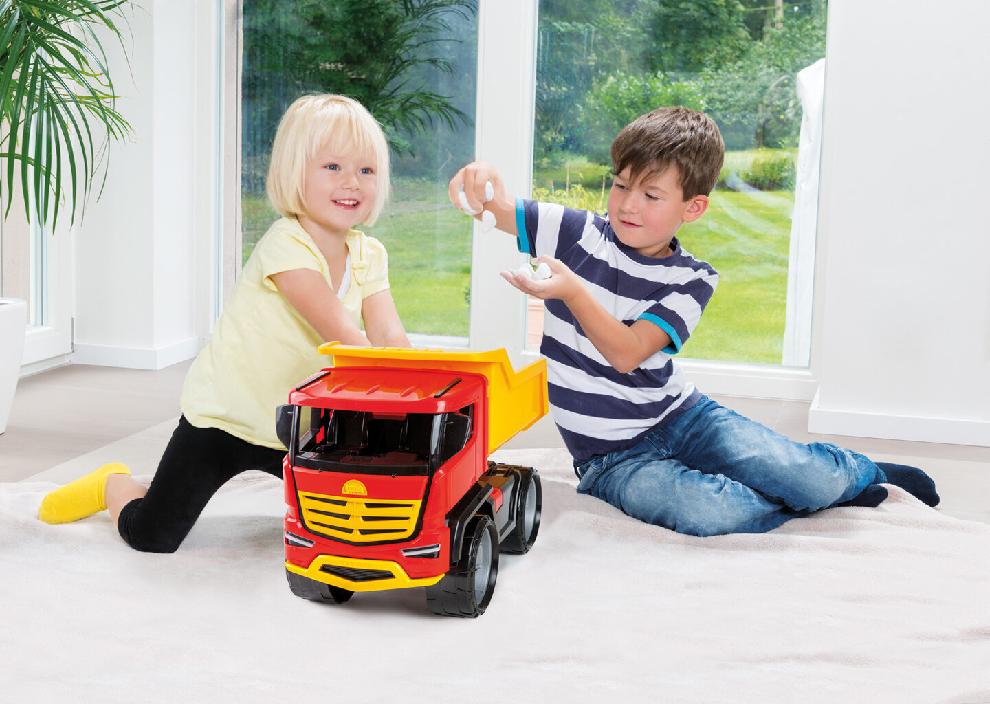 Sunkvežimis savivartis Lena Giga Titan 02143 kaina ir informacija | Žaislai berniukams | pigu.lt