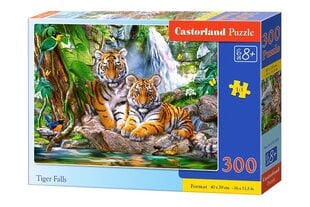 Dėlionė Puzzle Castorland Tiger Falls, 300 det. kaina ir informacija | Dėlionės (puzzle) | pigu.lt