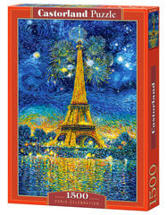 Dėlionė Castorland Puzzle Paris Celebration, 1500 d. цена и информация | Пазлы | pigu.lt