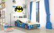 Vaikiška lova ADRK Furniture Batcar, 80x160 cm kaina ir informacija | Vaikiškos lovos | pigu.lt