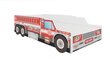 Vaikiška lova ADRK Furniture Fire Truck, 160x80cm цена и информация | Vaikiškos lovos | pigu.lt