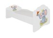 Vaikiška lova ADRK Furniture Casimo Elephant, 140x70cm kaina ir informacija | Vaikiškos lovos | pigu.lt
