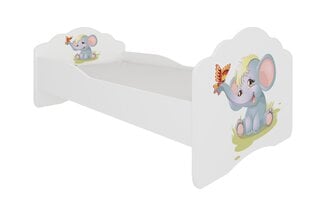 Детская кровать ADRK Furniture Casimo Elephant, 160 x 80 см цена и информация | Детские кровати | pigu.lt
