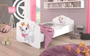 Детская кровать ADRK Furniture Casimo Cat, 140 x 70 см цена и информация | Детские кровати | pigu.lt