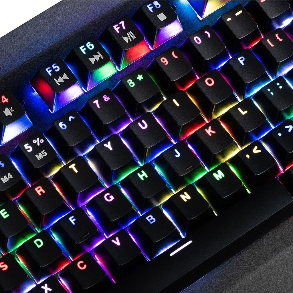 Modecom Hammer 2 RGB Brown kaina ir informacija | Klaviatūros | pigu.lt